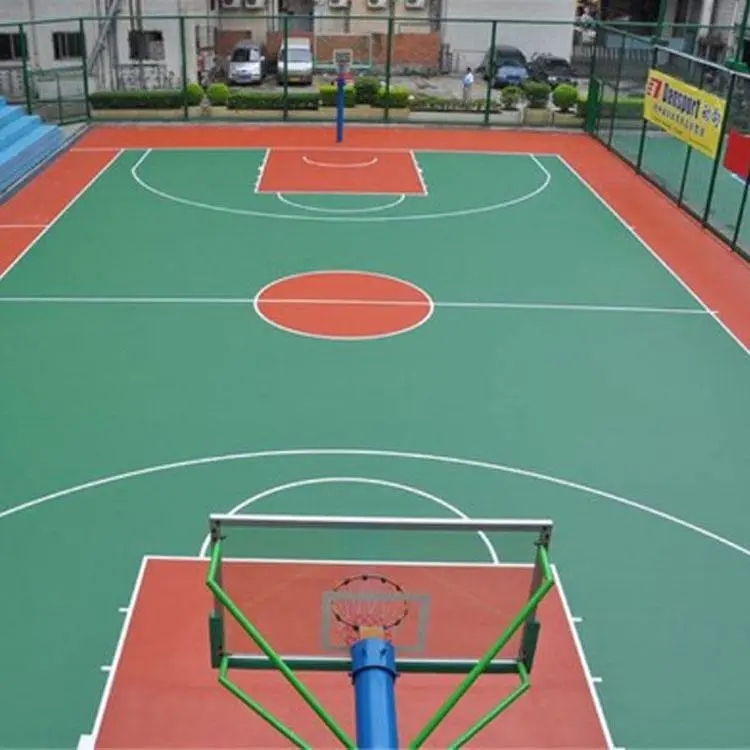 塑膠場地材料